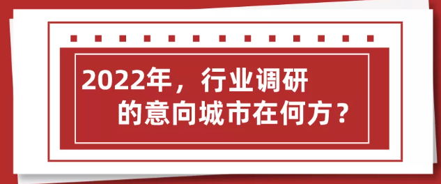 2022年 行業(yè)調(diào)研之意向城市在何方？上海展會搭建公司回答道！